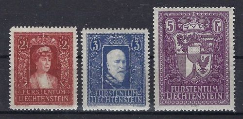 Liechtenstein Mi 140-142 **, ME 1.100€