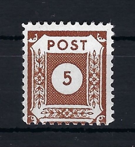 Ost Sachsen Mi 42 D II ** einwandfrei, gep. Dr. Jasch BPP