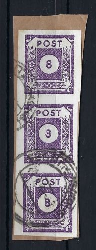 P) Ost Sachsen Mi 44 c° senk. 3er-Str., gep. Dr. Jasch BPP, ME 240€