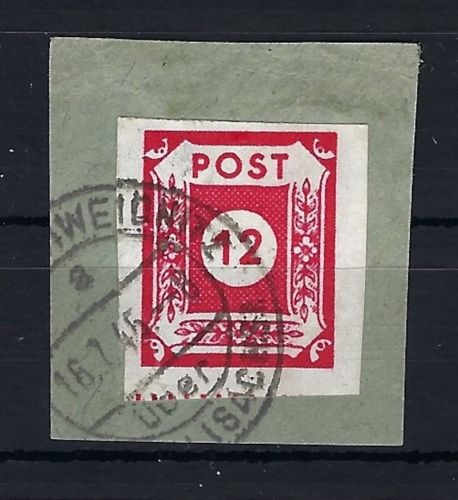Ost Sachsen Mi 46 Ab °, gep. Dr. Jasch BPP
