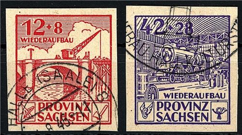 Prov. Sachsen 88 B b + 89 B sauber gest., gep. Ströh BPP, ME 360€