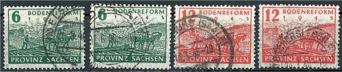 Prov. Sachsen Mi 90-91 Y/Z ° Dr. Modry/Dr. Jasch/Ströh BPP, ME 600€