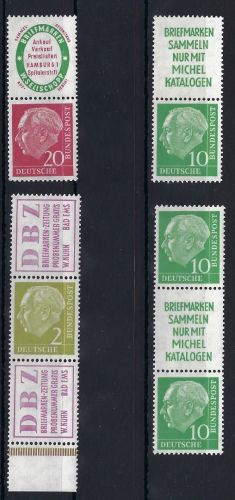 Bund Zusammendr., S 16 UR, S 22-23, S 31, je ** einwandfrei, ME 460€