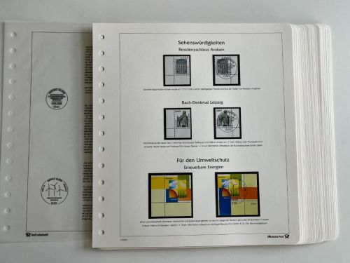 Bund Deutschland Plus 2004 Eckränder, komplett ** + °, o. Deckblatt