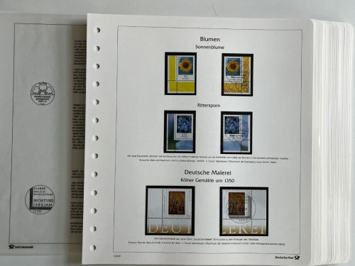 Bund Deutschland Plus 2005 Eckränder, komplett ** + °, o. Deckblatt