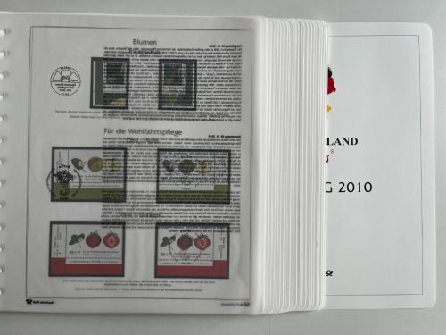 Bund Deutschland Plus 2010 Eckränder, komplett ** + °, m. Deckblatt