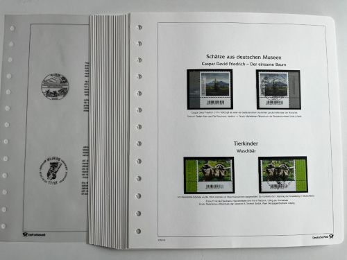 Bund Deutschland Plus 2019 Eckränder, komplett ** + °, o. Deckblatt