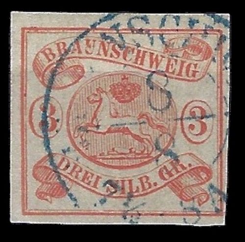 P) Braunschweig Mi 3° vollrandig, ME 350€