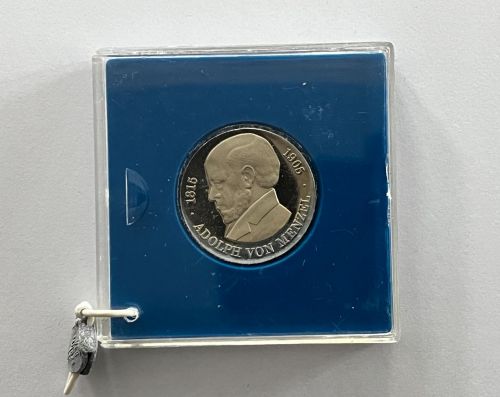 DDR 5 Mark 1980 PP, Adolph von menzelverplombt