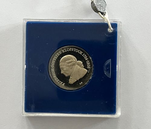 DDR 5 Mark 1978 PP, F. P. Klopstock, verplombt