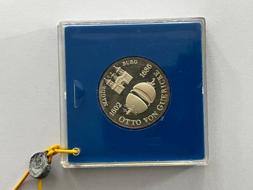 DDR 10 Mark 1977 PP, Otto von Guericke, verplombt