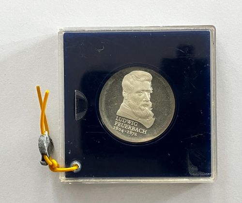 DDR 10 Mark 1979 PP, Ludwig Feuerbach, verplombt