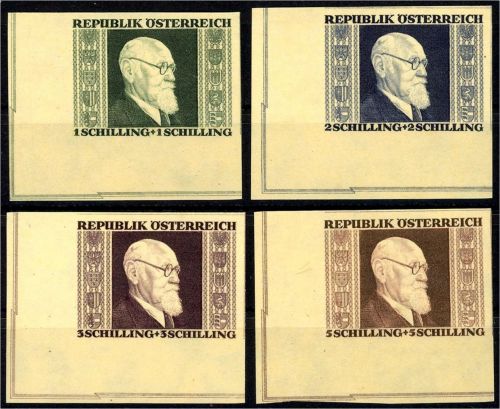 C) Österreich Mi 772 B - 775 B ** einwandfrei, ME 280€