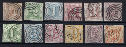 Thurn und Taxis Mi 13-25 ° (ohne 19), ME 1.155€