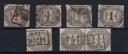 Württemberg Mi 1 - 5 °, dazu Mi 3 waag. Paar, ME 115€