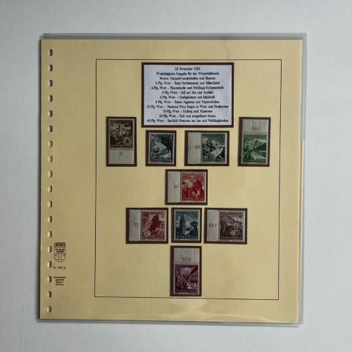 DR 1938** komplett, aus Ausstellungssammlung, ME 448€