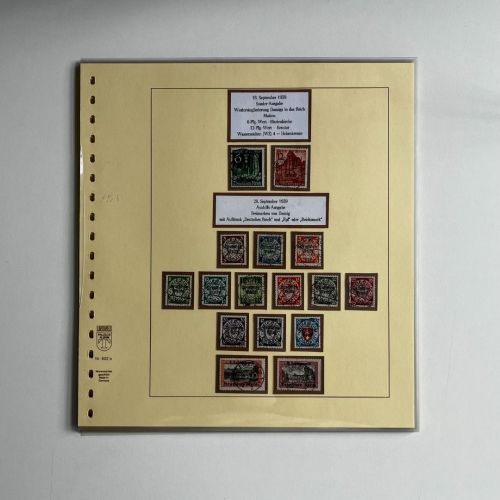 DR 1939-1940 °, Partie aus Ausstellungssammlung, ME 471€