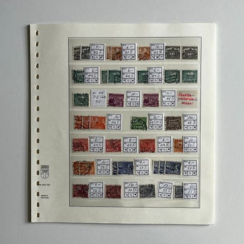 Berliner Bauten 1949, Partie aus Spezialsammlung