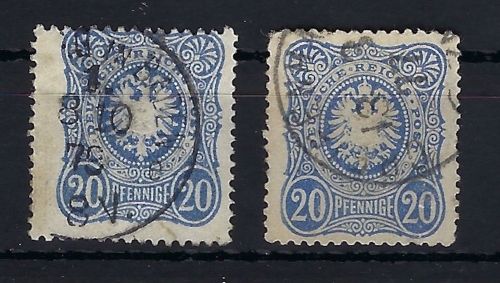 DR Mi 34 Ba / Da je gestempelt und gepr. Petry/Zenker BPP, ME 73€