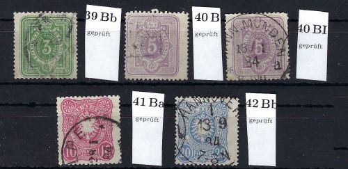 DR Mi Mi 39Bb, 40B, 40BI, 41Ba, 42Bb get. u. gepr., ME 118€