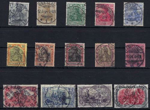 DR Mi 68-77, 78-81 gestempelt, ME 195€