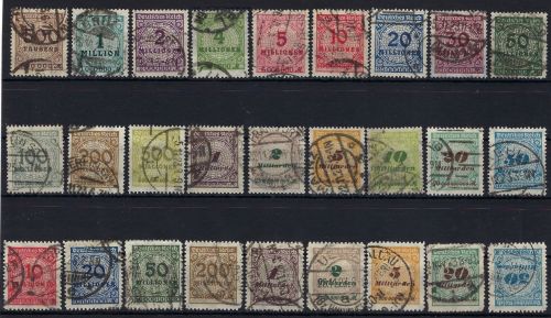 DR Mi Mi 313-330 A/B, bis auf 330B alle gep. infla Berlin, ME 498€