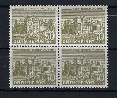 Berlin Mi 53 ** Viererblock ungefaltet, ME 200€