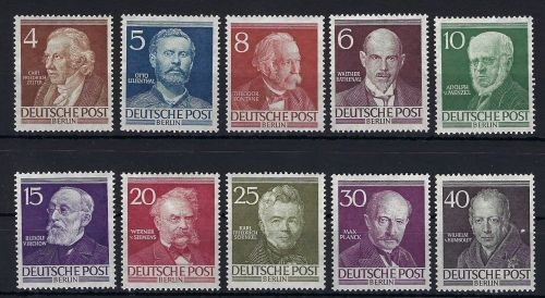 Berlin Mi 91-100 **, ME 100€
