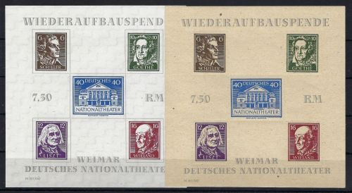 Thüringen Block 3 A (*) + 3 B **