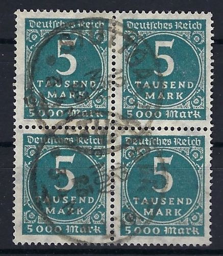P) DR Mi 274 ° VB ungefaltet, gepr. Infla Berlin, ME 88€