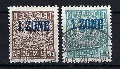 Schleswig Mi 22b° + 24b °, gepr. Gruber BPP, ME 150€