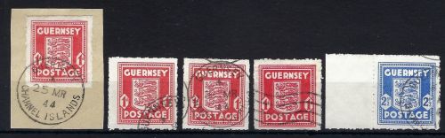D. Bes. Guernsey 2 au, bu, bv, cv, 3 a gest., teils BPP gepr., ME 173€