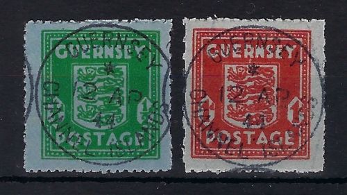 D. Bes. Guernsey Mi 4-5 ° gepr. Möhle BPP, ME 150€