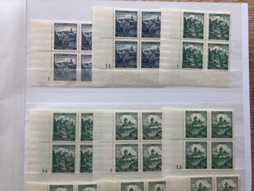 P) B&M Mi 25-28+39 ** mit nur versch. Plattennummern, dabei Mi 28 3/3A