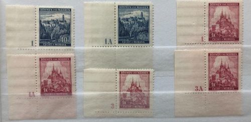 P) B&M Mi 25 + 28 ** mit nur versch. Plattennummern, dabei Mi 28 3/3A
