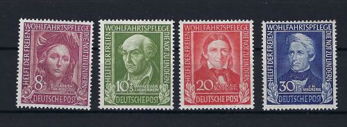 P) Bund Mi 117-120 ** in guter Qualität
