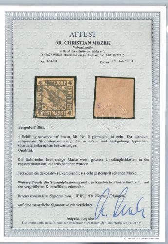 Bergedorf Mi 5 ° breitrandig, FA Mozek BPP, ME 3.000€,