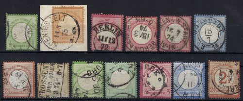 DR Zusammenstellung aus Mi 17a - 29, teils gepr., ME 530€