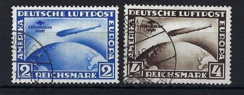 DR Süamerikafahrt Mi 438-439 Y °, gepr. Schlegel BPP, ME 900€