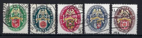 DR Mi 430-434 °, Mi 434 gepr. Oechsner BPP, ME 190€