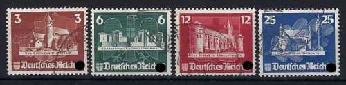 DR Mi 576-579 ° (Blockmarken aus Block 3), ME 200€