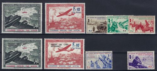 C) D. Bes. Frankreich Mi II - X ** ME 180€