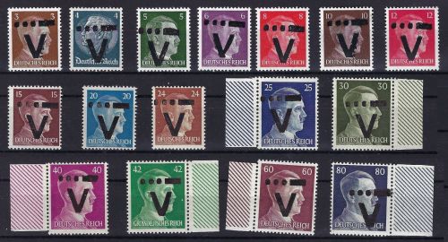 C) Lokalausgaben 1945-50 Westerstede Mi I - XV **