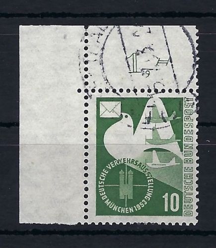 P) Bund Mi 168 ° Eckrand OL