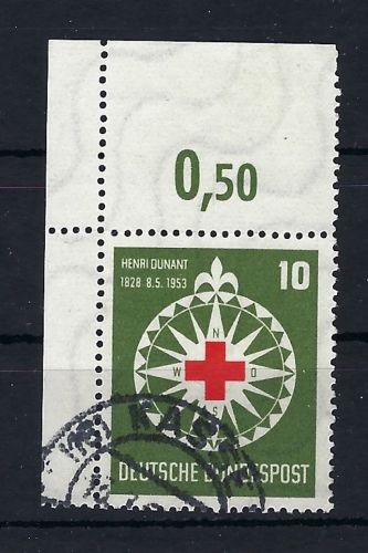 P) Bund Mi 164 ° Eckrand OL