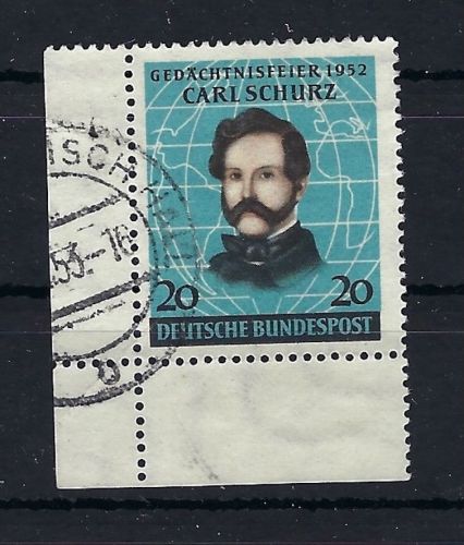 P) Bund Mi 155 ° Eckrand UL