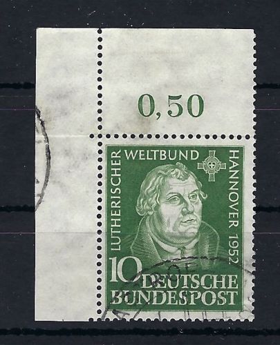 P) Bund Mi 149 ° Eckrand OL