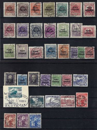 Danzig / Port Gdansk, Mi 1-37 °, ME 733€