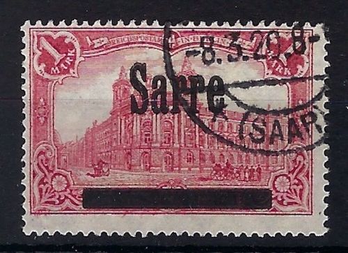 Saargebiet Mi 17 A I °, ME 50€, gepr. Burger BPP