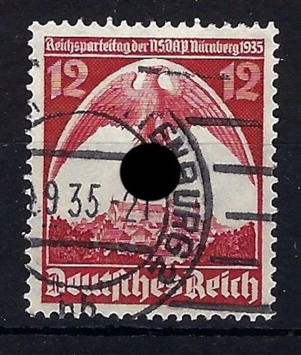DR Mi 587 Y ° einwandfrei, ME 150€, gepr. Schlegel BPP